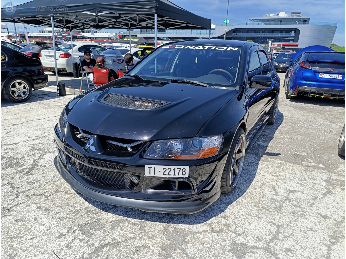 TI 22178, Mitsubishi Lancer Evolution 3rd gen Sedan (VII-IX) (CT9A), 2001–2007