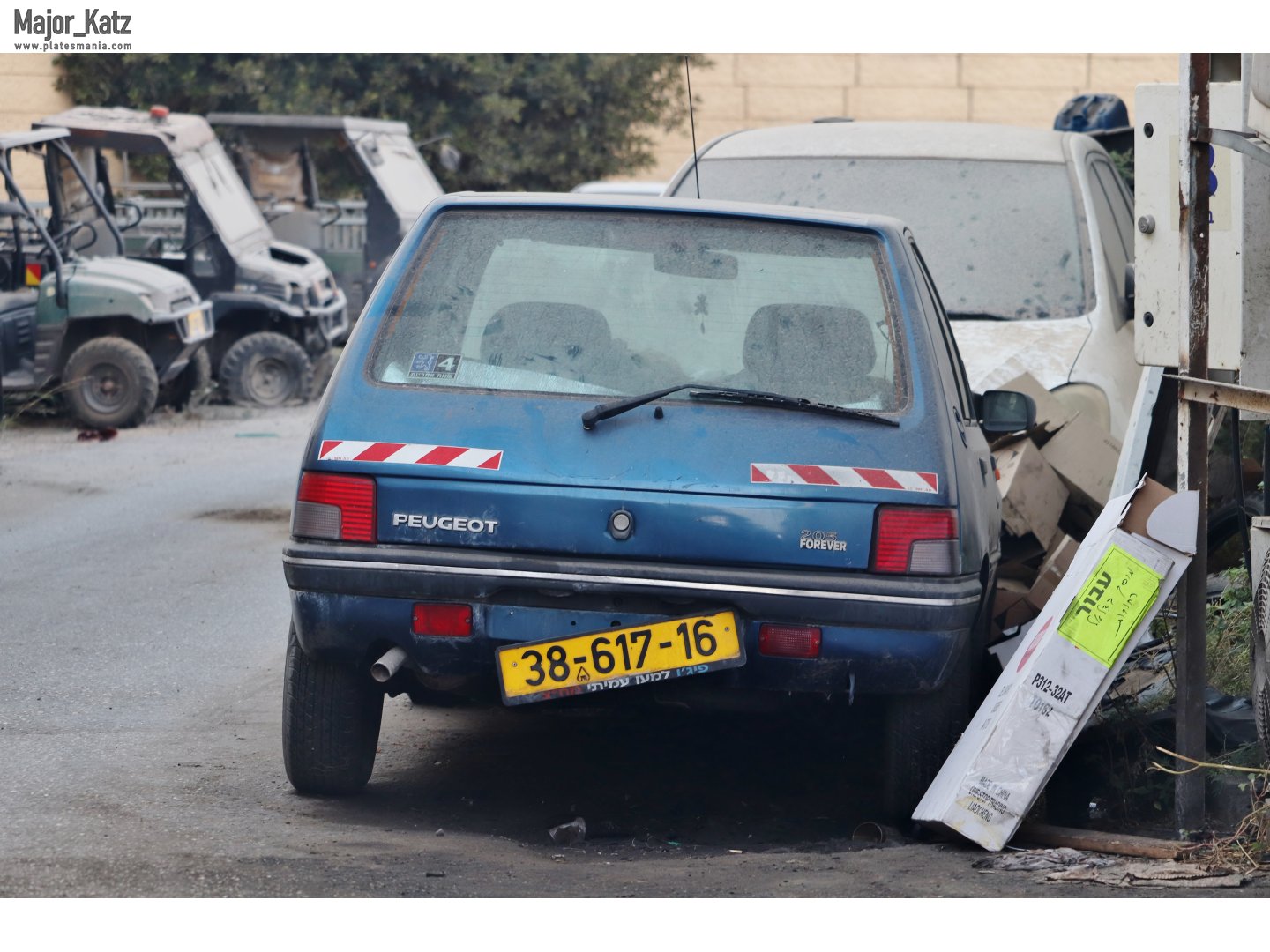 38-617-16, Peugeot 205 1st gen 5-door Hatch (20A/C), 1983–1998