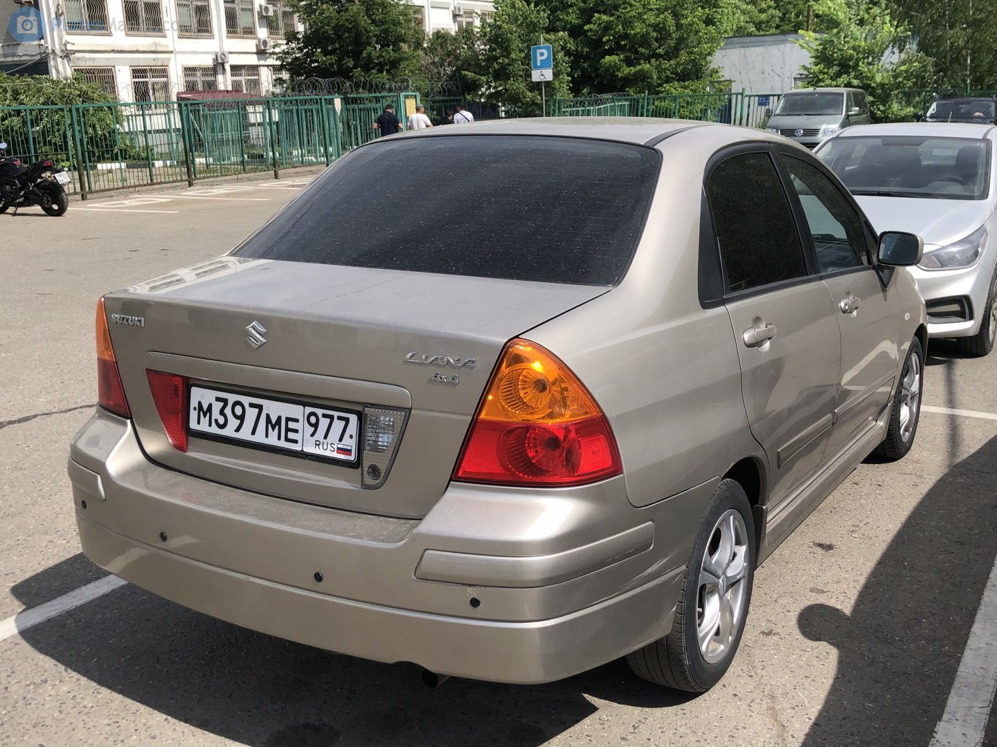 м 397 ме 977, Suzuki Liana 1st gen Sedan (RH), 2001–2007 (–2014 for PK-market)