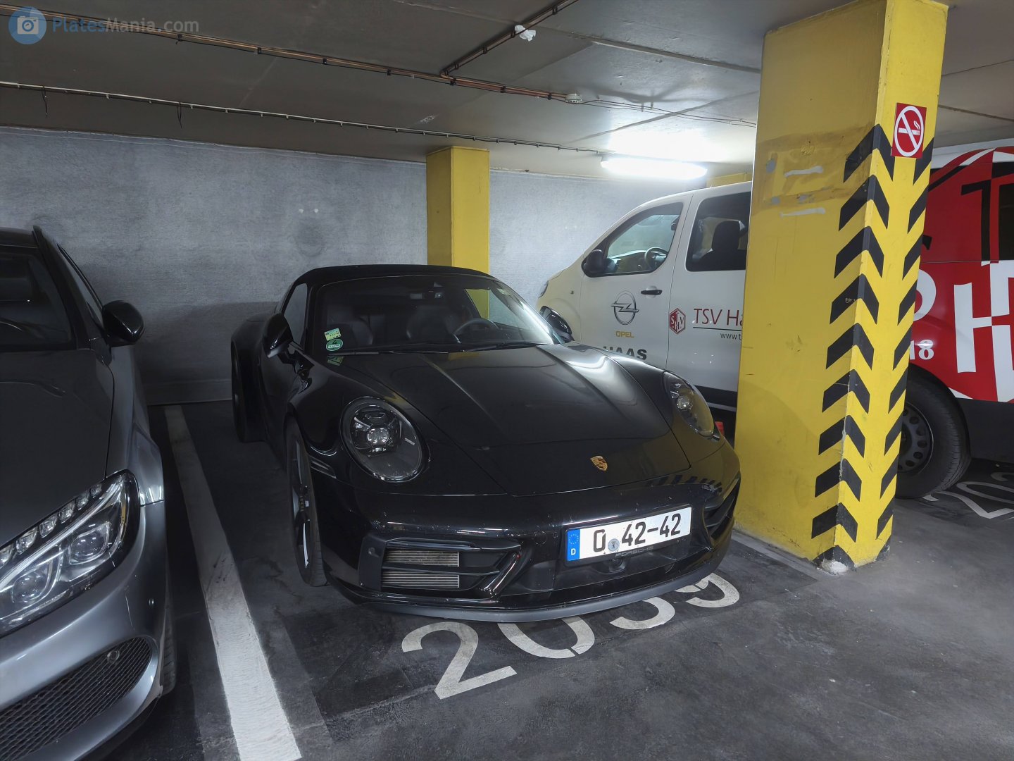 0 42-42, Porsche 911 8th gen Targa (992.1), 2020–2024