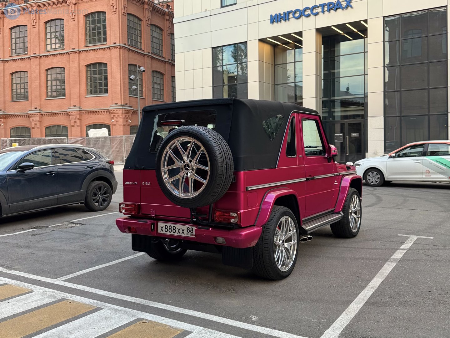 х 888 хх 88, Mercedes-Benz G-Klasse 1st gen Cabrio (W463), 1996–2008
