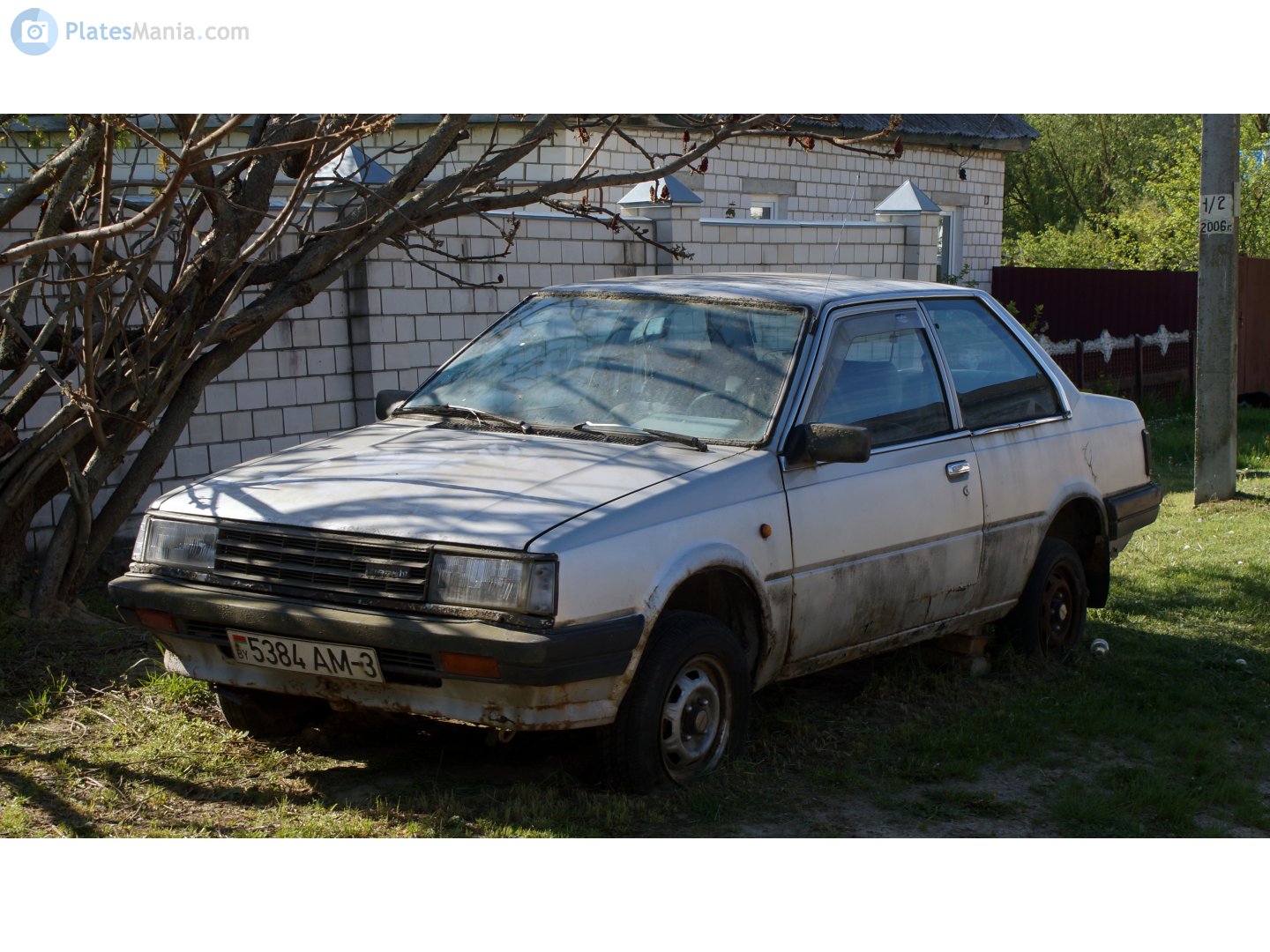5384 AM-3, Nissan Sunny 5th gen 2-door Sedan (B11), 1981–1985