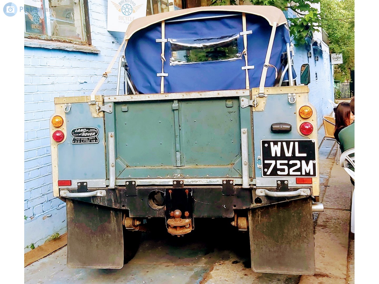 WVL752M, Land Rover Series III 88'' Pick Up, 1971–1985