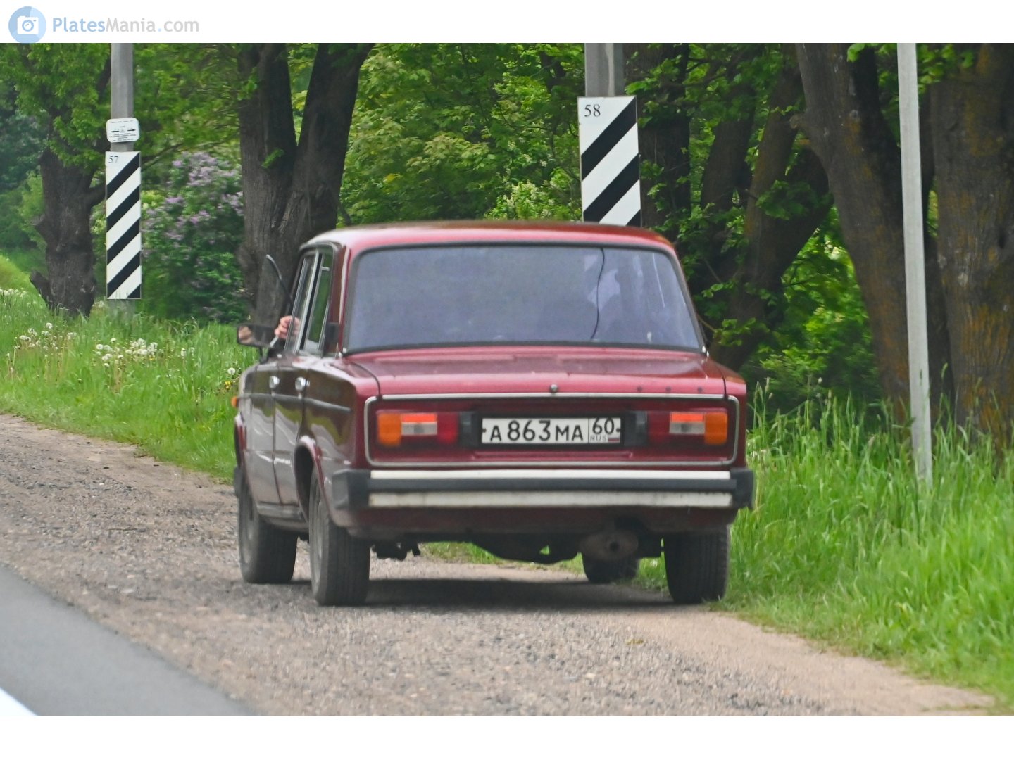 а 863 ма 60, Lada (VAZ) 2106 Жигули (1300/ 1500 /1600), 1976–2006
