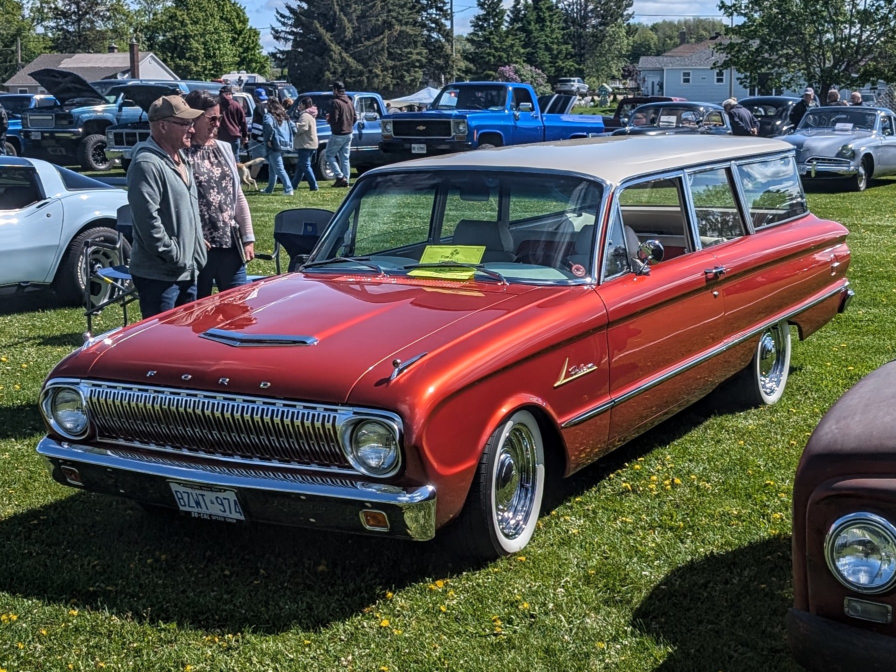 BZWT-974, Ford Falcon 1st gen 3-door Station Wagon (59; NA-market), facelift, 1961–1963