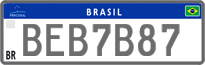License plate of Brazil, Oldtimers (Mercosul)