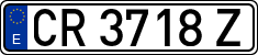 License plates of Spain, 1971 year series