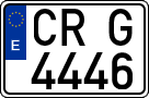 License plates of Spain, 1971 year series