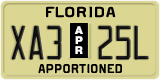 Florida, Apportioned (A12 34B)