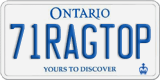 Ontario, Vanity Plates