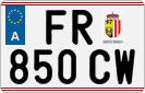License plate of Austria, Regular plates
