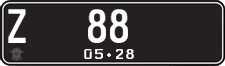 License plate of Indonesia, Regular plates