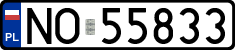 License plates of Poland, Regular car plates