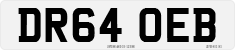 License plate of the United Kingdom, 2001 year system
