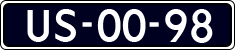 License plate of the Netherlands, Commercial Vehicles (1951-1994 system)