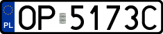 License plates of Poland, Regular car plates