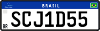 License plate of Brazil, Private owners (Mercosul)