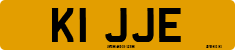 License plate of the United Kingdom, 1983 year system