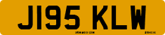 License plate of the United Kingdom, 1983 year system