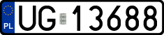 License plates of Poland, Military