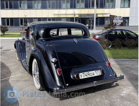 у749оа177, Jaguar SS