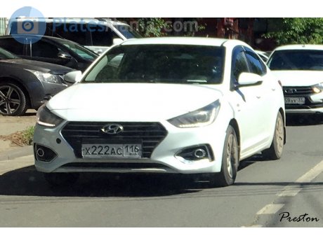 х222ас116, Hyundai Solaris