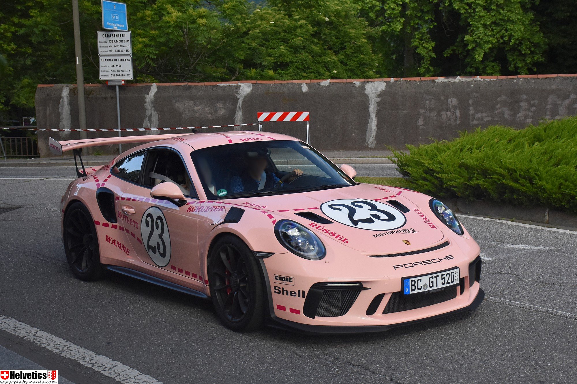 BC GT 520 (04/10), Porsche 911 7th gen Coupé (991.2), facelift, 2015–2019