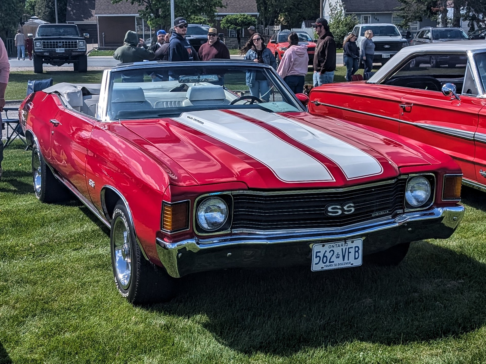 562-VFB, Chevrolet Chevelle 2nd gen 1971/1972 2-door Convertible (67; A-body), 3rd facelift, 1970–1972
