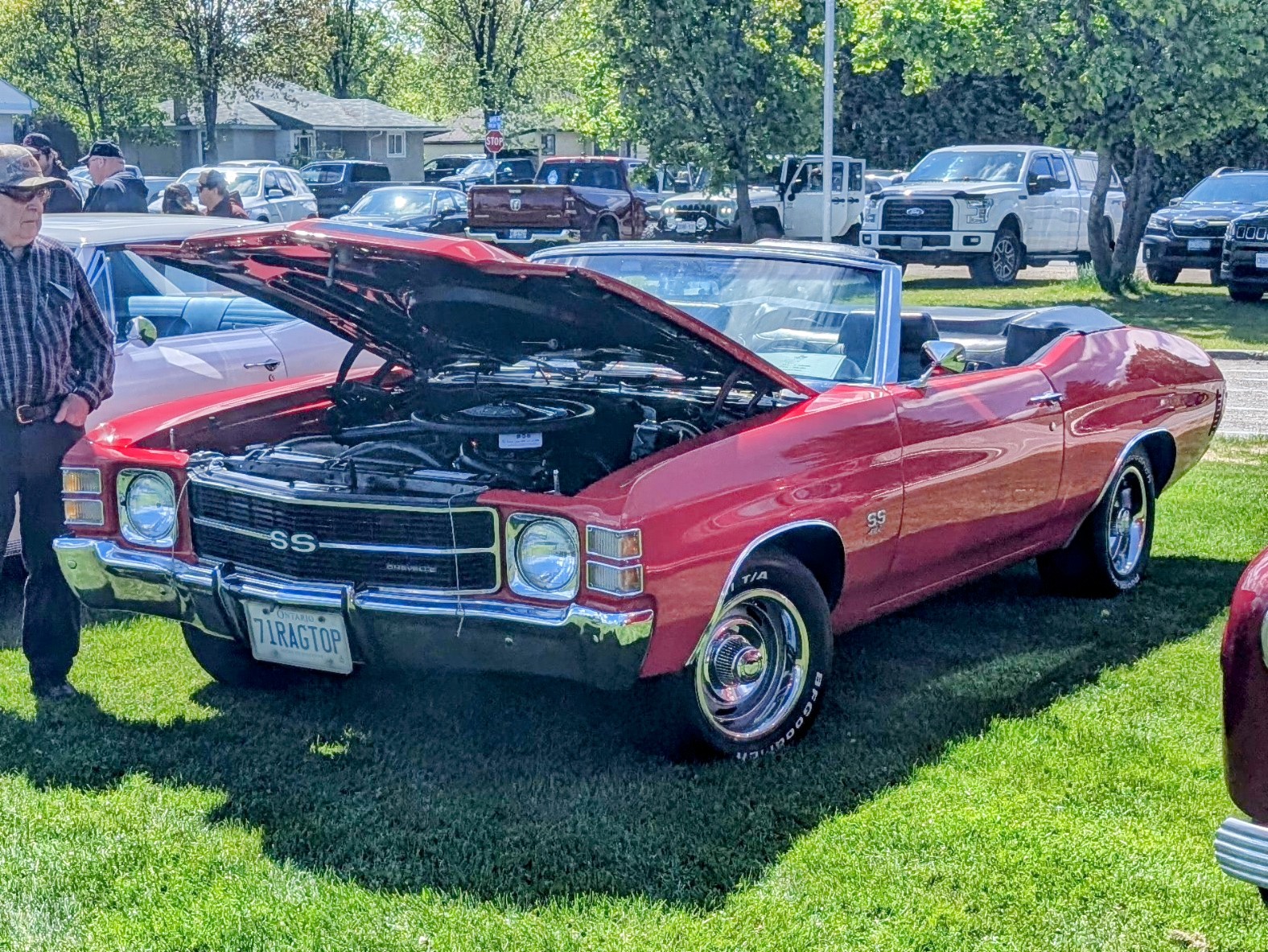 71RAGTOP, Chevrolet Chevelle 2nd gen 1971/1972 2-door Convertible (67; A-body), 3rd facelift, 1970–1972