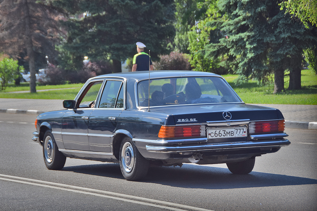 с 663 мв 777, Mercedes-Benz S-Klasse 3rd gen (W116/V116), 1972–1980