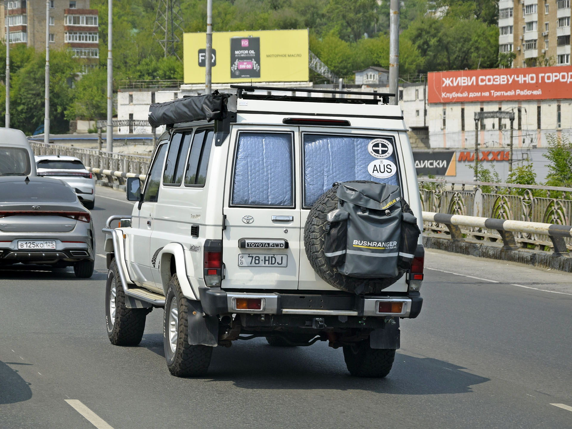 78-HDJ, Toyota Land Cruiser 70 3-door Troop Carrier (J75/J78), 1984–2007