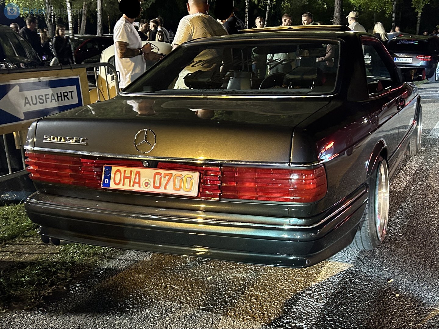 OHA 0700, Mercedes-Benz S-Klasse 4th gen Coupé (C126), 1981–1991