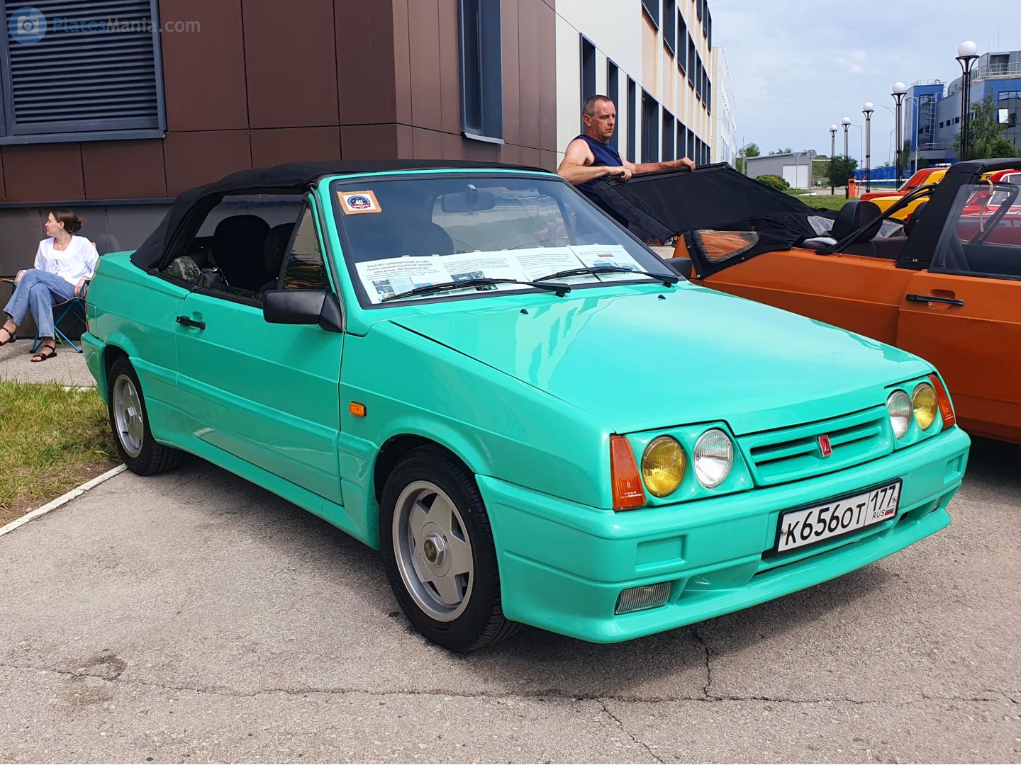 к 656 от 177, Lada (VAZ) 2108 Samara (Natacha) Cabrio, 1990–1995