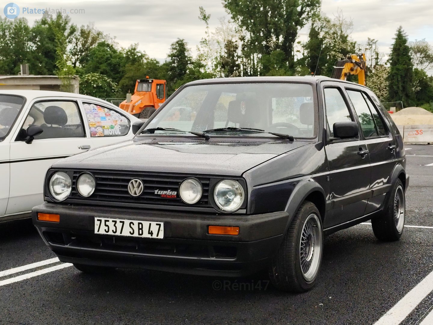 7537 SB 47, Volkswagen Golf 2nd gen 5-door Hatch (19/1G), 1983–1992