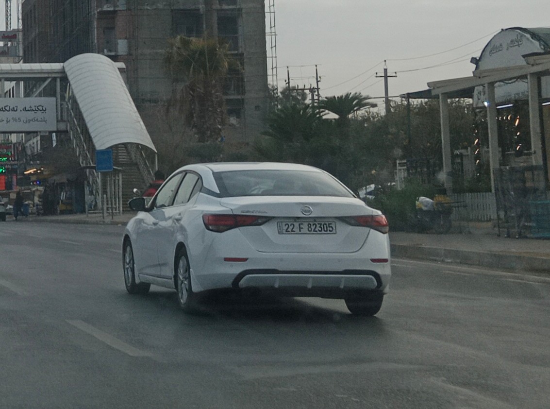 22 F 82305, Nissan Sentra 8th gen (B18), 2019–