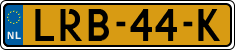 License plate of the Netherlands, Agricultural trailers (2021 system)
