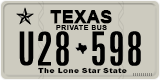 Texas, Private Bus (U12-345)
