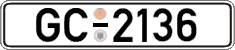 German license plate, Official services and consulates