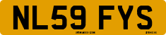 License plate of the United Kingdom, 2001 year system