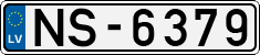 License plate of Latvia, Regular car plates