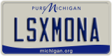 Michigan, Vanity Plates