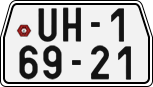 License plate of the Czech Republic, Motorcycles (1960)