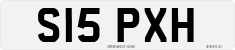 License plate of the United Kingdom, 1983 year system