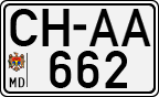 License plate of Moldova, Trailers (1992)