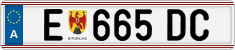 License plate of Austria, Regular plates