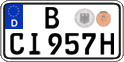 German license plate, Plates for oldtimers (type 