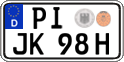 German license plate, Plates for oldtimers (type 