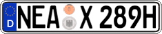German license plate, Plates for oldtimers (type 