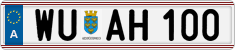 License plate of Austria, Vanity Plates