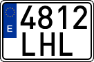 License plates of Spain, Ordinary (2000)